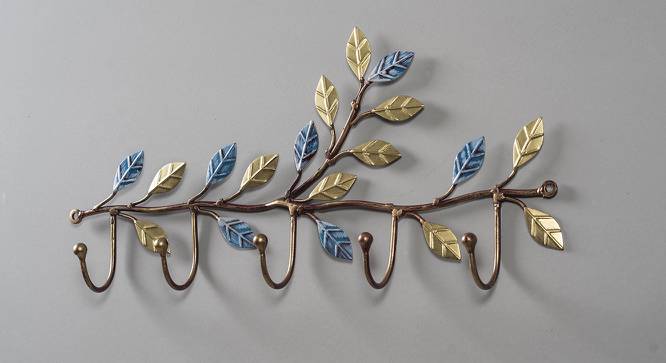 U-Peach Leaf Wall Hook (Multicolor) by Urban Ladder - Design 1 Side View - 746909
