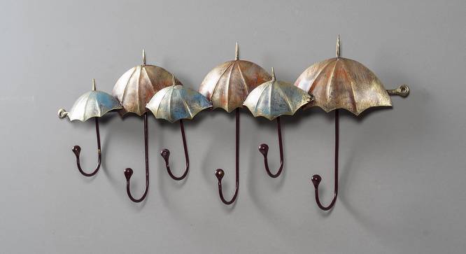 U-Umbrella Wall Hook (Multicolor) by Urban Ladder - Design 1 Side View - 746912