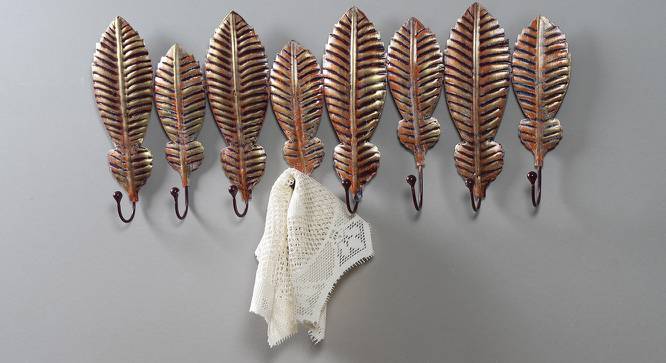 U-Sugar Maple Leaf Wall Hook (Multicolor) by Urban Ladder - Design 1 Side View - 746922