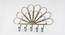 U-Peacock Feather Wall Hook (Multicolor) by Urban Ladder - Front View Design 1 - 746924