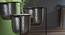 U-Krisha Three In One Gunmetal & Black Planter (Multicolor) by Urban Ladder - Ground View Design 1 - 746975