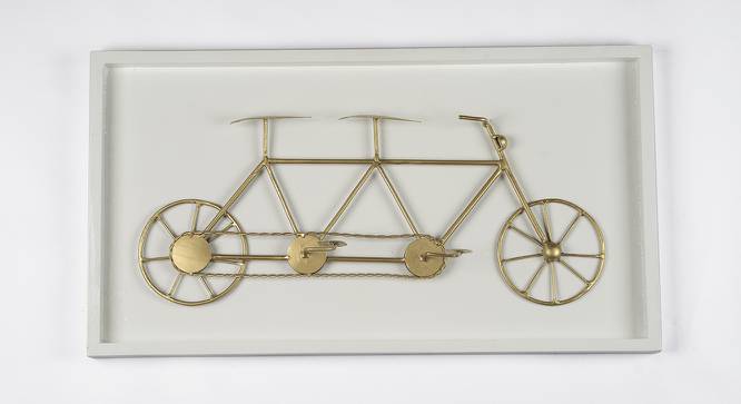 W-French Cycle Wall Frame Decor (Multicolor) by Urban Ladder - Front View Design 1 - 746987