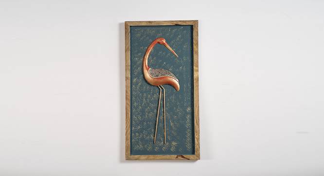 W- FRENCH FLAMINGO FRAME Decor 2 (Multicolor) by Urban Ladder - Front View Design 1 - 747001