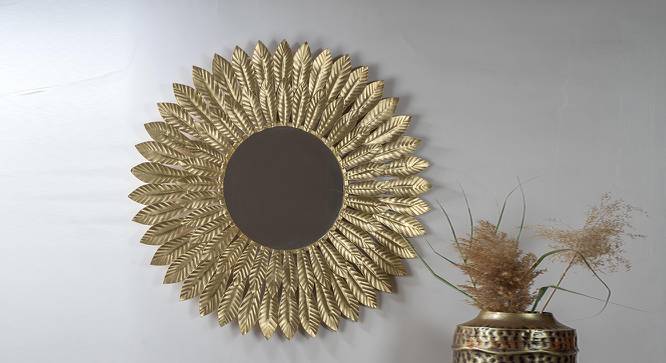 M-Aster Mirror Decor (Multicolor) by Urban Ladder - Design 1 Side View - 747016