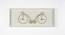 W-Double Cycle Frame Decor (Multicolor) by Urban Ladder - Front View Design 1 - 747062