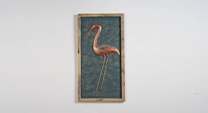 W- FRENCH FLAMINGO FRAME Decor 1 (Multicolor) by Urban Ladder - Front View Design 1 - 747069