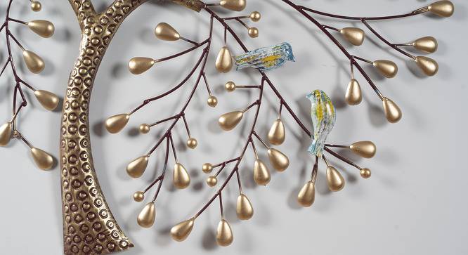 W- LARA BIRD TREE WALL Decor (Multicolor) by Urban Ladder - Design 1 Side View - 747078