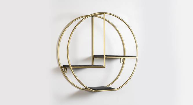 U-Circle 3 Wall Shelves (Multicolor) by Urban Ladder - Front View Design 1 - 747134