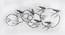 W-Flying Cluster Bird Wall Decor (Multicolor) by Urban Ladder - Front View Design 1 - 747168