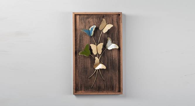W-Tora Butterfly Wall Decor (Multicolor) by Urban Ladder - Front View Design 1 - 747181