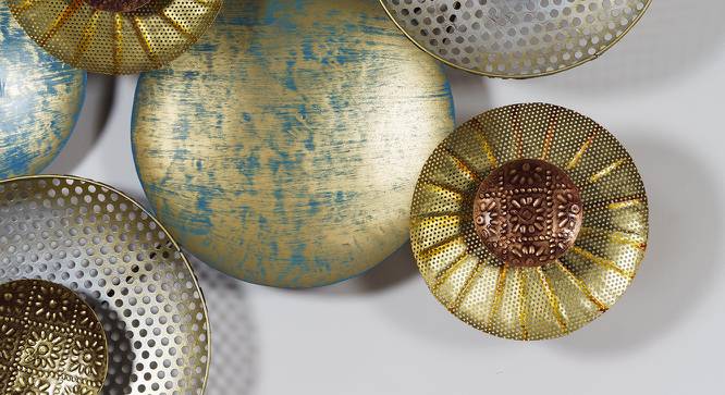 W-Ati Abstract Wall Decor (Multicolor) by Urban Ladder - Design 1 Side View - 747196