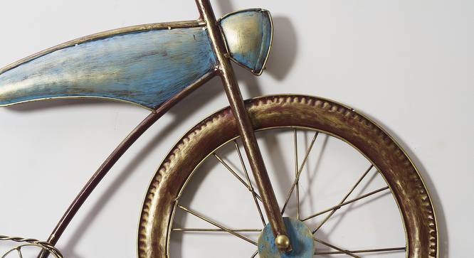 W-Young Bike Wall Decor (Multicolor) by Urban Ladder - Design 1 Side View - 747215
