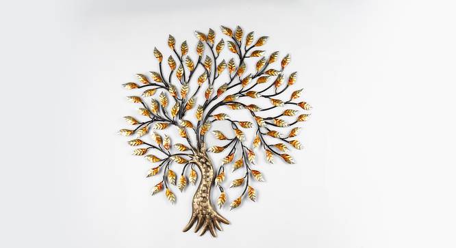W-Peach Tree Wall Decor (Multicolor) by Urban Ladder - Design 1 Side View - 747239