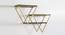 U-Vani Triangular Wall Shelves (Multicolor) by Urban Ladder - Design 1 Side View - 747249