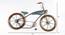 W-Young Bike Wall Decor (Multicolor) by Urban Ladder - Design 1 Dimension - 747259