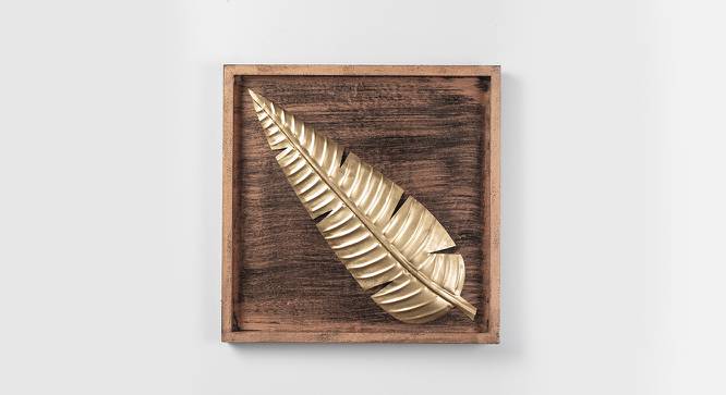 W-Willow Leaf Wall Decor (Multicolor) by Urban Ladder - Front View Design 1 - 747296