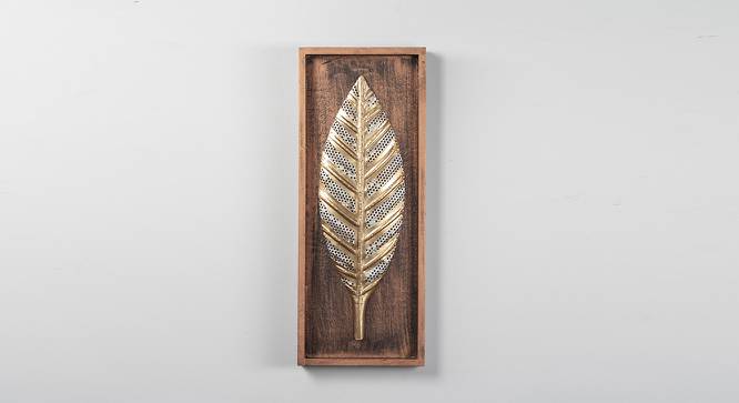 W-Zoe Leaf Wall Decor (Multicolor) by Urban Ladder - Front View Design 1 - 747297