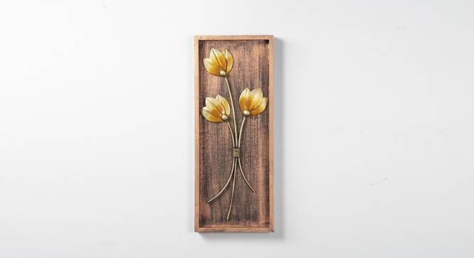 W-Jane Leaf Wall Decor (Multicolor) by Urban Ladder - Front View Design 1 - 747300