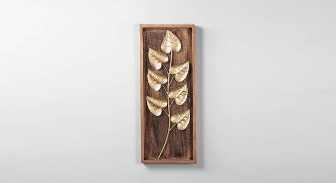 W-Holly Leaf Wall Decor (Multicolor) by Urban Ladder - Front View Design 1 - 747301