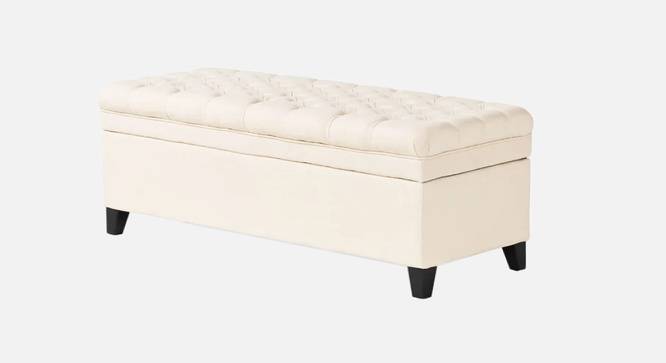 Cape Ottoman With Storage (Beige) by Urban Ladder - Front View Design 1 - 747609