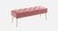 Paul Ottoman in Velvet Fabric (Pink) by Urban Ladder - Front View Design 1 - 747911