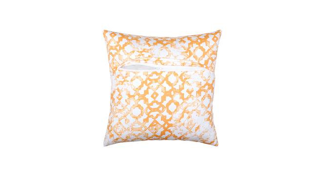 Jaali Cushion Cover Orange (Orange) by Urban Ladder - Design 1 Side View - 748822