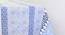 Alankaar Table Cover  Blue (Blue) by Urban Ladder - Design 1 Side View - 748824