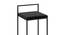 Ned Stool in Black Color (Powder Coating Finish) by Urban Ladder - Ground View Design 1 - 749618