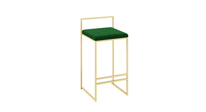 Alex Barstool in Green Color (Metal Finish) by Urban Ladder - Front View Design 1 - 749629