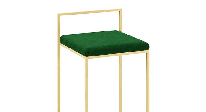 Alex Barstool in Green Color (Metal Finish) by Urban Ladder - Design 1 Side View - 749634