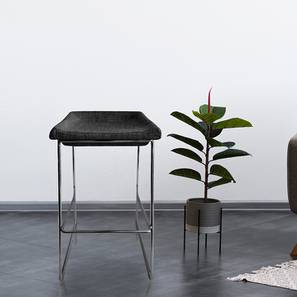 Dining Furniture In Khammam Design Jim Fabric Bar Stool in Chrome