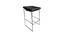 Jim Barstool in Grey Color (Chrome Finish) by Urban Ladder - Front View Design 1 - 749652