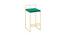 Alex Barstool in Lyan Color ALEXLYAN_G (Metal Finish) by Urban Ladder - Front View Design 1 - 749676