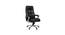 Niger Leatherette Office Chair in Black Color (Black) by Urban Ladder - Front View Design 1 - 749821