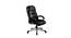 Koji Leatherette Office chair in Black Color (Black) by Urban Ladder - Front View Design 1 - 749829