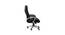 Niger Leatherette Office Chair in Black Color (Black) by Urban Ladder - Ground View Design 1 - 749870