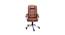 Isha Leatherette Office Chair in Brown Color (Brown) by Urban Ladder - Design 1 Side View - 749985