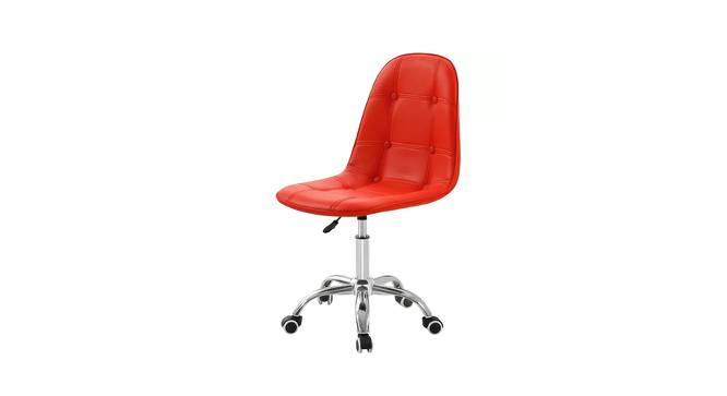 Casa Study Chair in Red Color (Red) by Urban Ladder - Front View Design 1 - 750077