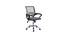 Bort Mesh Chair in Grey Color (Grey) by Urban Ladder - Front View Design 1 - 750091