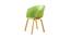 Tisha Cafe chair MS25-Green (Plastic Finish) by Urban Ladder - Design 1 Side View - 750130