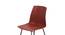 Saya Cafe chair- MS07D2 Red (Plastic Finish) by Urban Ladder - Ground View Design 1 - 750155