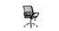 Bort Mesh Chair in Grey Color (Grey) by Urban Ladder - Ground View Design 1 - 750159