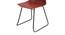 Saya Cafe chair- MS07D2 Red (Plastic Finish) by Urban Ladder - Rear View Design 1 - 750186