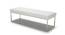 Linea Ottoman in White (White) by Urban Ladder - Front View Design 1 - 750234