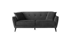 Savino Modern Fabric Sofa (Grey)