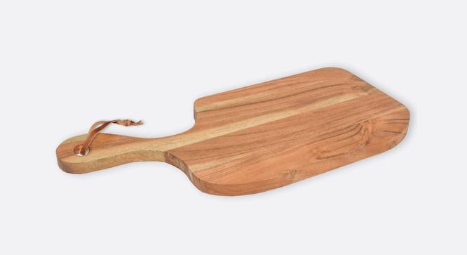 Bottle Neck Chopping Board (Brown) by Urban Ladder - Front View Design 1 - 751022