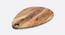 Droplet Chopping Board/Cheese Platter (Brown) by Urban Ladder - Front View Design 1 - 751024