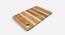 Basic Multiwood Striped Chopping Board (Brown) by Urban Ladder - Front View Design 1 - 751026