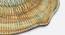 Bamboo Highs Hat Platter (Blue) by Urban Ladder - Rear View Design 1 - 751057