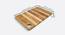 Basic Multiwood Striped Chopping Board (Brown) by Urban Ladder - Design 1 Dimension - 751112